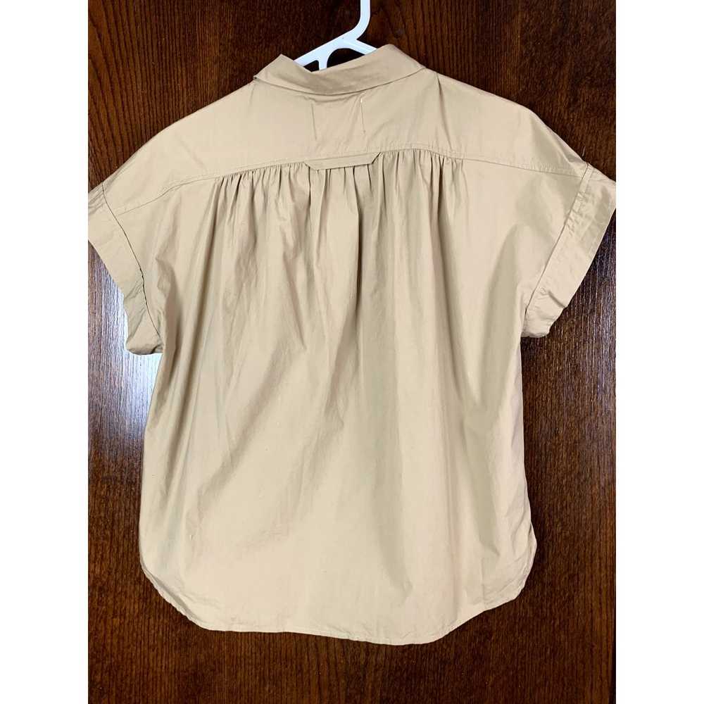 Citizens of Humanity Penny Cotton Poplin Top, Tan… - image 12