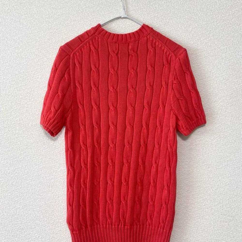 Ralph Lauren Women's Short Sleeve Knit Cable Knit… - image 2