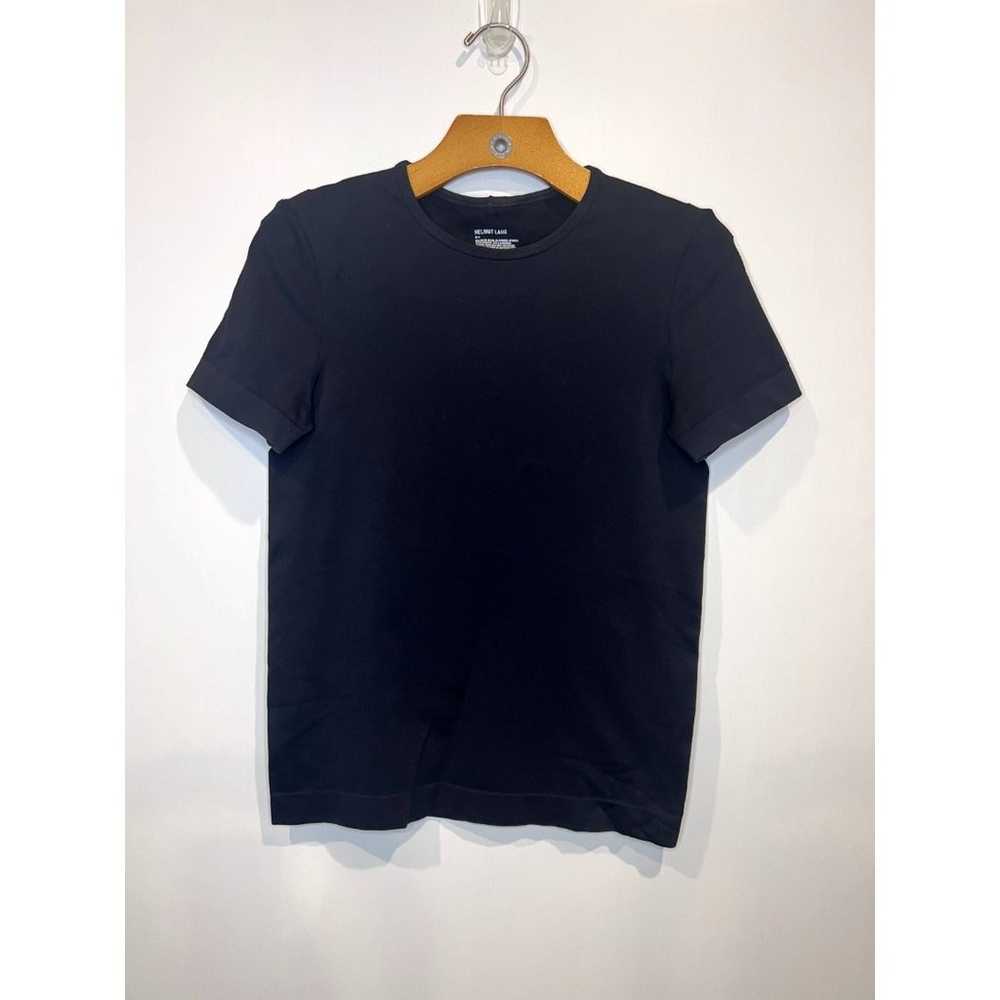 Helmut Lang Seamless Baby Tee - Black - M/L - Ret… - image 6