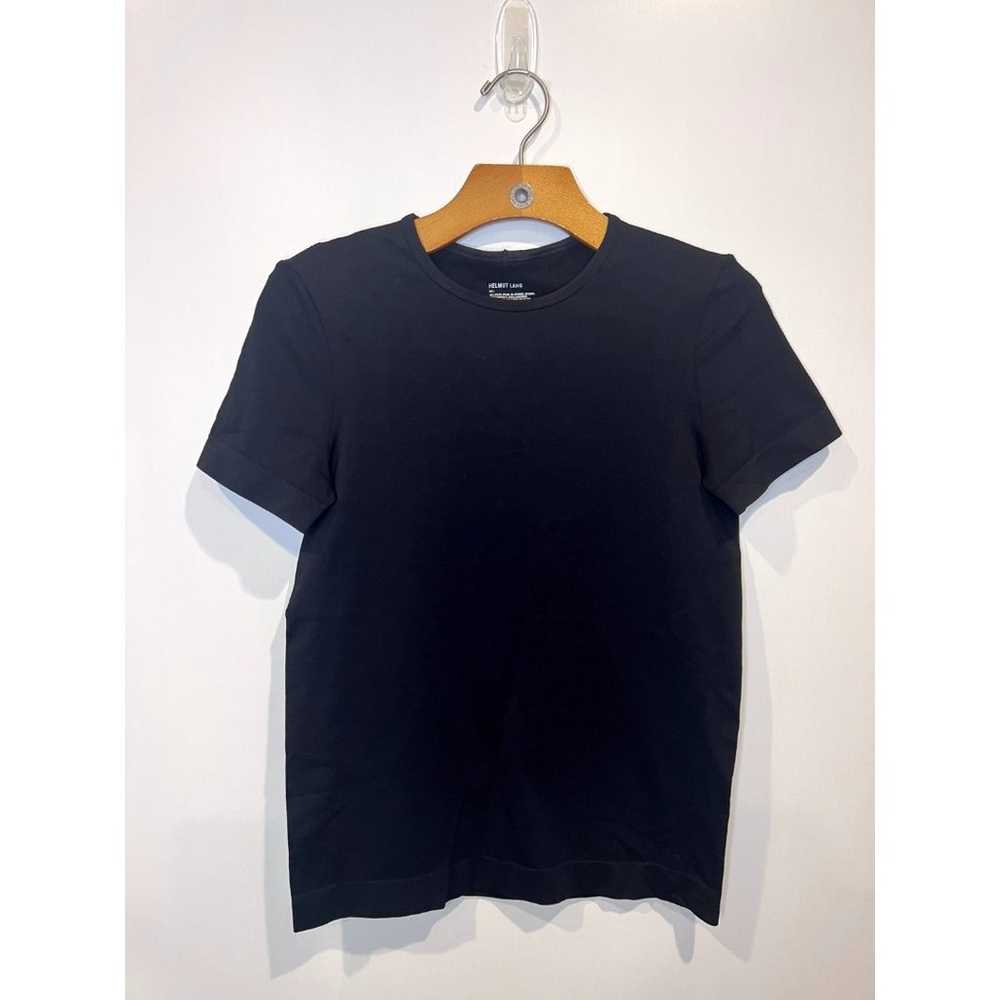 Helmut Lang Seamless Baby Tee - Black - M/L - Ret… - image 9