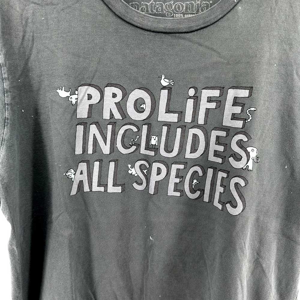 Patagonia Graphic Tee T Shirt Pro Life Includes A… - image 4