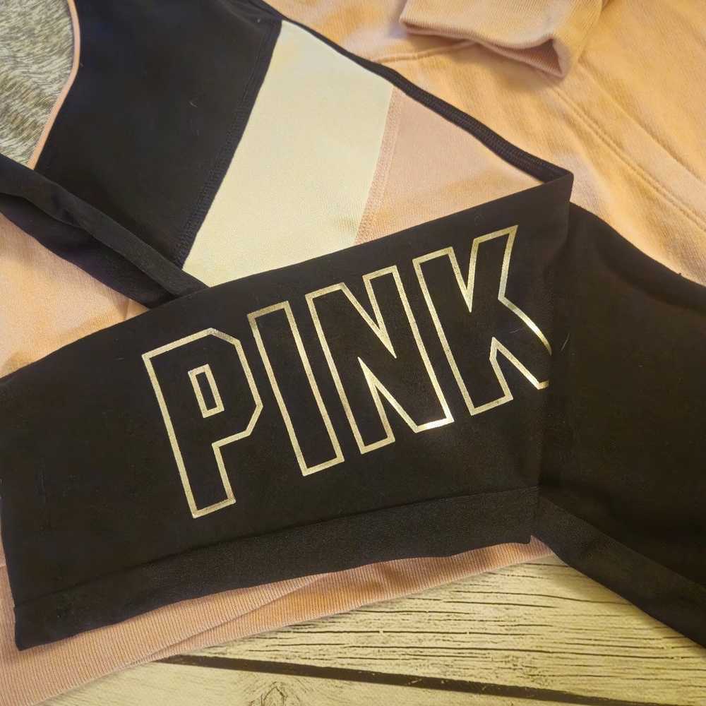 PINK 2 PC YOGA OUTFIT - image 2