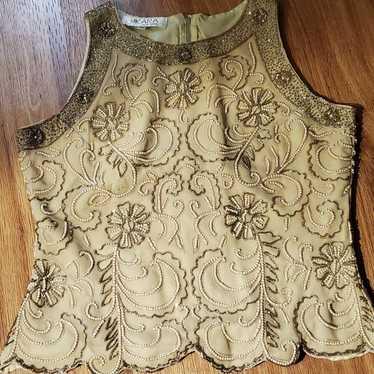 Ladies dressy beaded top - image 1