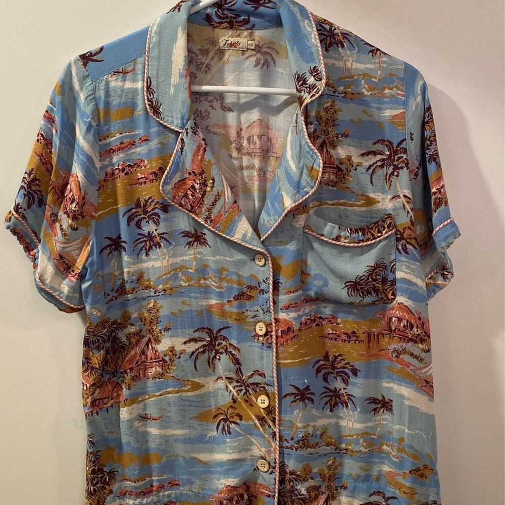 Faherty leisure hawaiian set - image 1