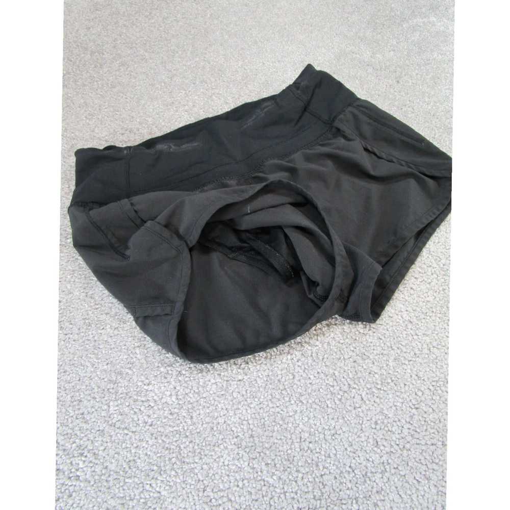 Lululemon Luxurious Four Inch Black Running Short… - image 4