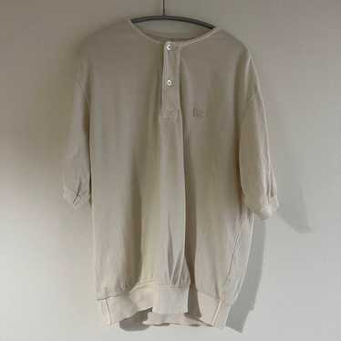 scye basics Cotton Pique Henley Neck Shirt. - image 1