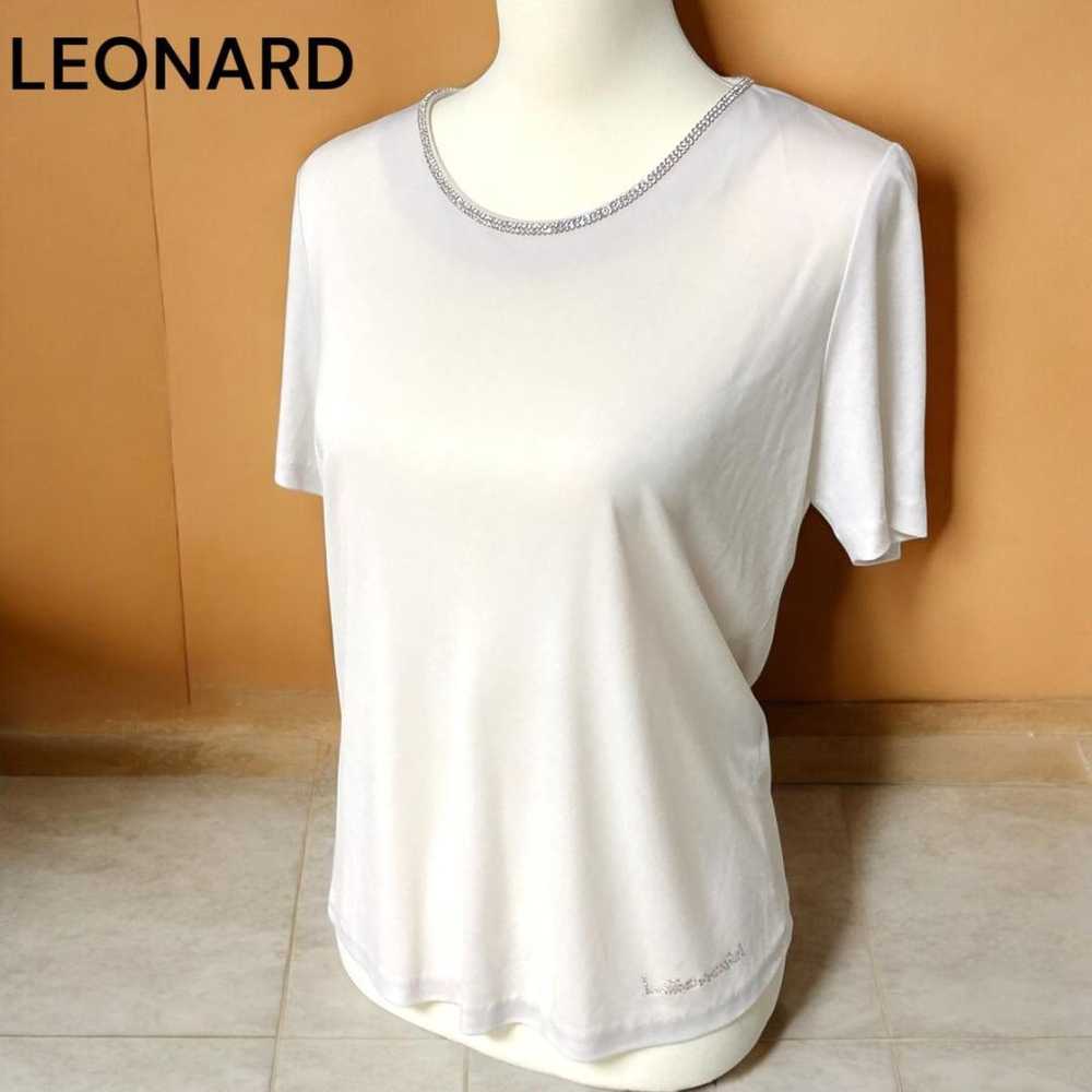 Leonard Kankan Rhinestone Logo Short Sleeve T-shi… - image 1