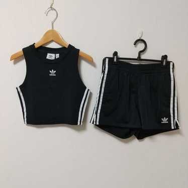 adidas Short-Length Tank Top and Shorts Set