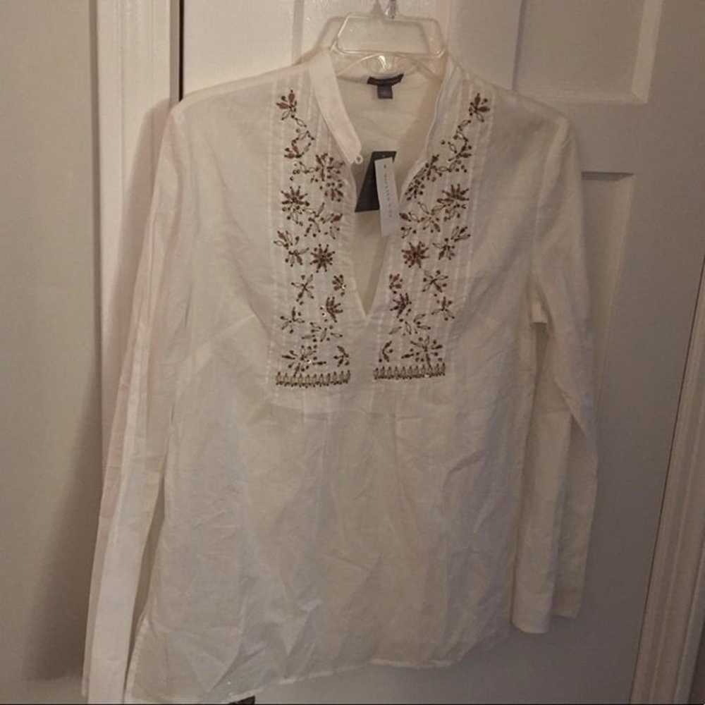 Ann Taylor  Blouse Size 6 - image 4