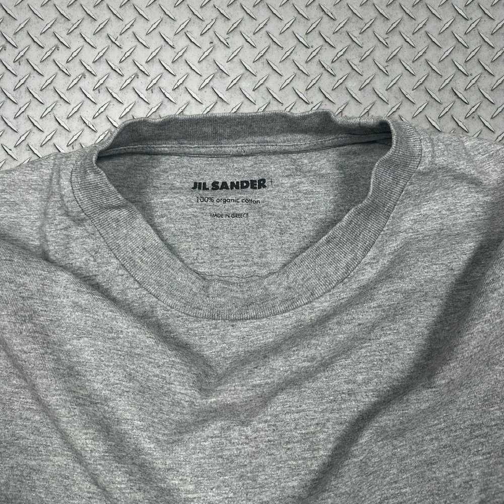 JIL SANDER + basic grey T-shirt - image 3