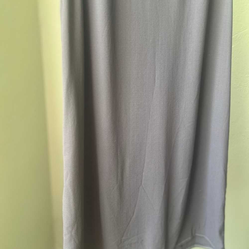 Gray Eileen Fisher 100% Silk Tunic - image 2