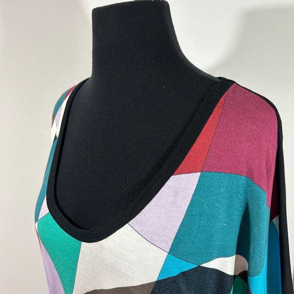 Emilio Pucci Color Block Tee Shirt Blouse - image 4