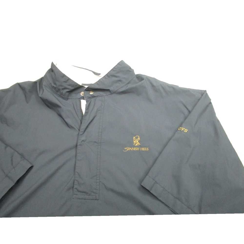 Footjoy Mens Black Spanish Hills Golf Windbreaker… - image 2