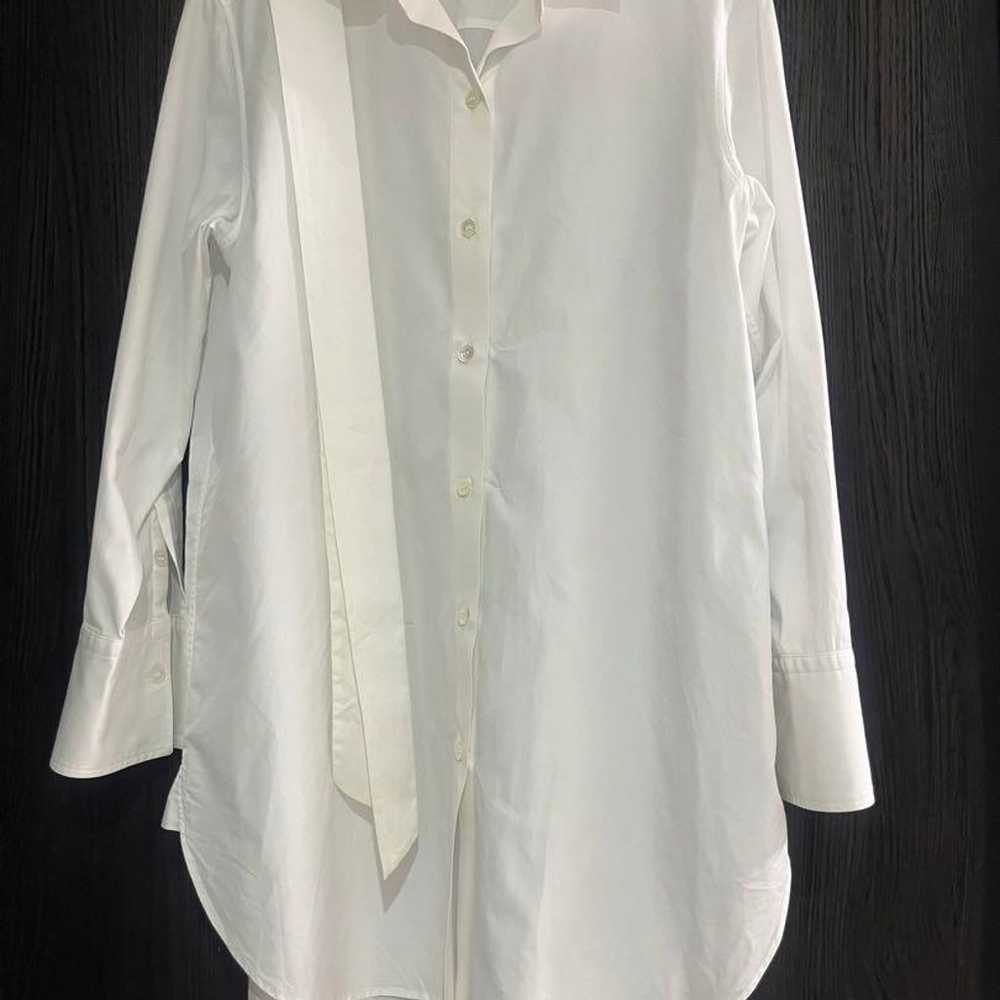 23 Ward Canclini Shirt Tunic Blouse White 38 - image 1