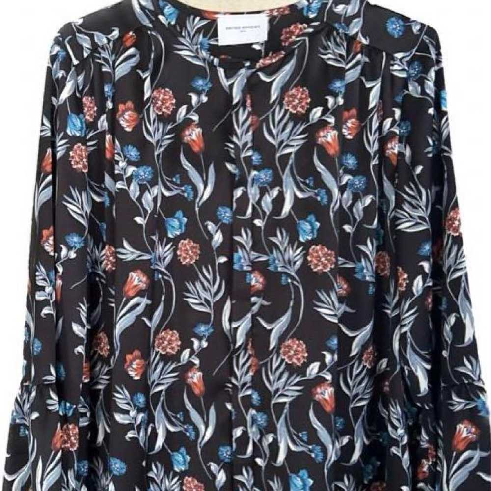 United Arrows Flower Pattern Blouse - image 2