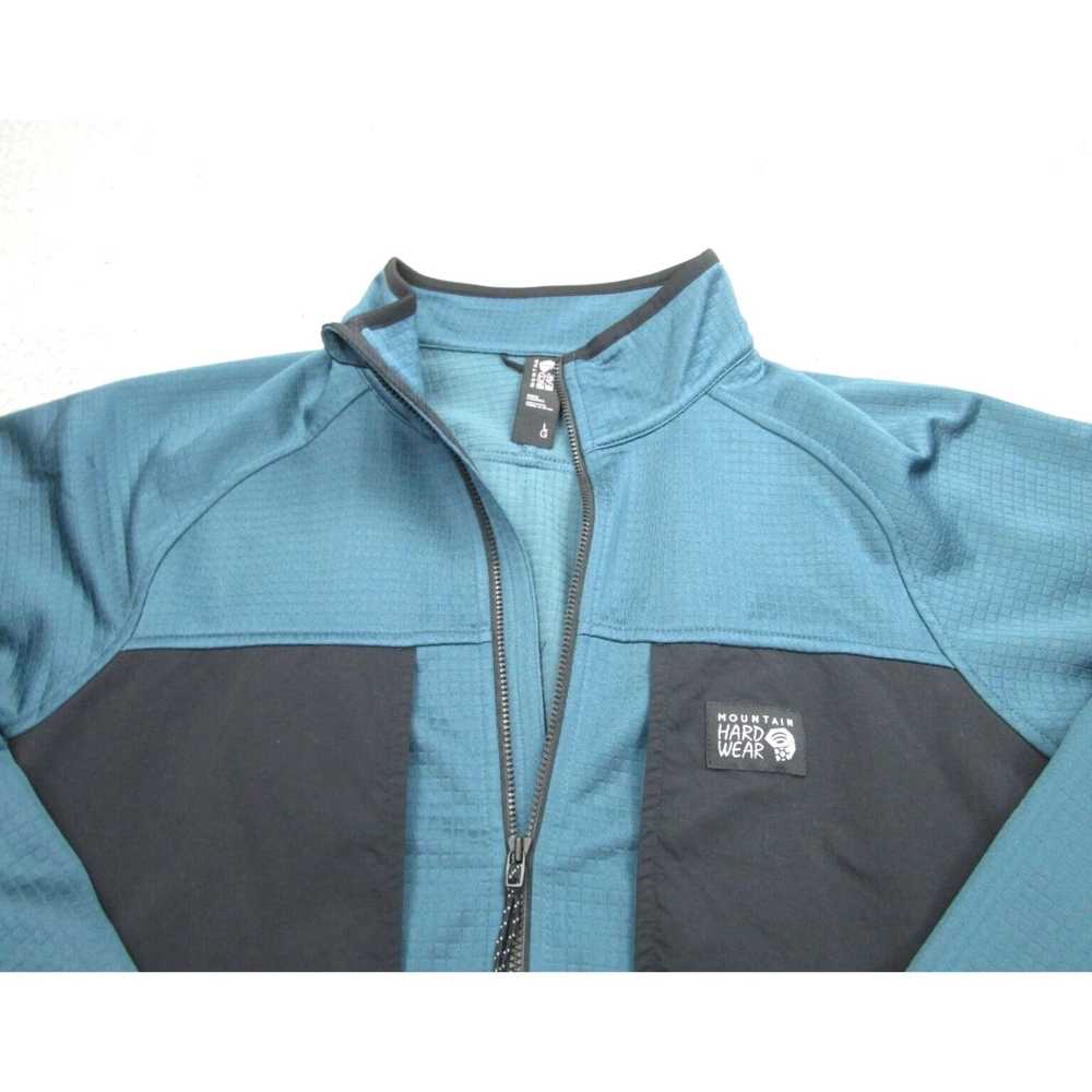 Mountain Hardwear Men's Large Blue Teal Black Gri… - image 2