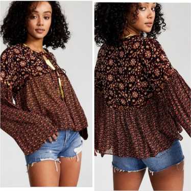 Free people Malia Babydoll Jacket