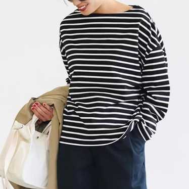 Cotton casual long sleeve top