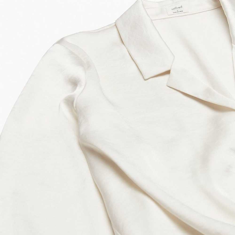 Wilfred tie front blouse - image 5