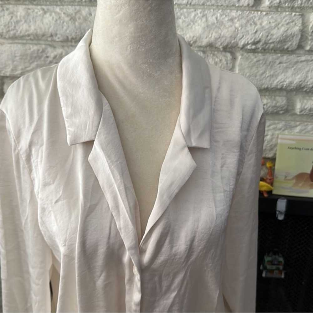 Wilfred tie front blouse - image 8