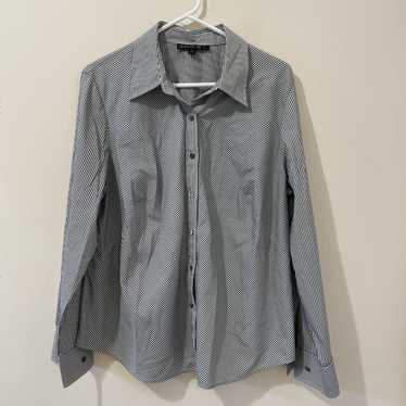 Lafayette 148 New York Womens Size 16 Button Up Sh