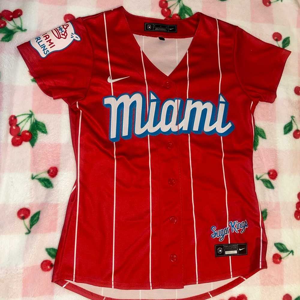 Miami marlin baseball jersey - image 4