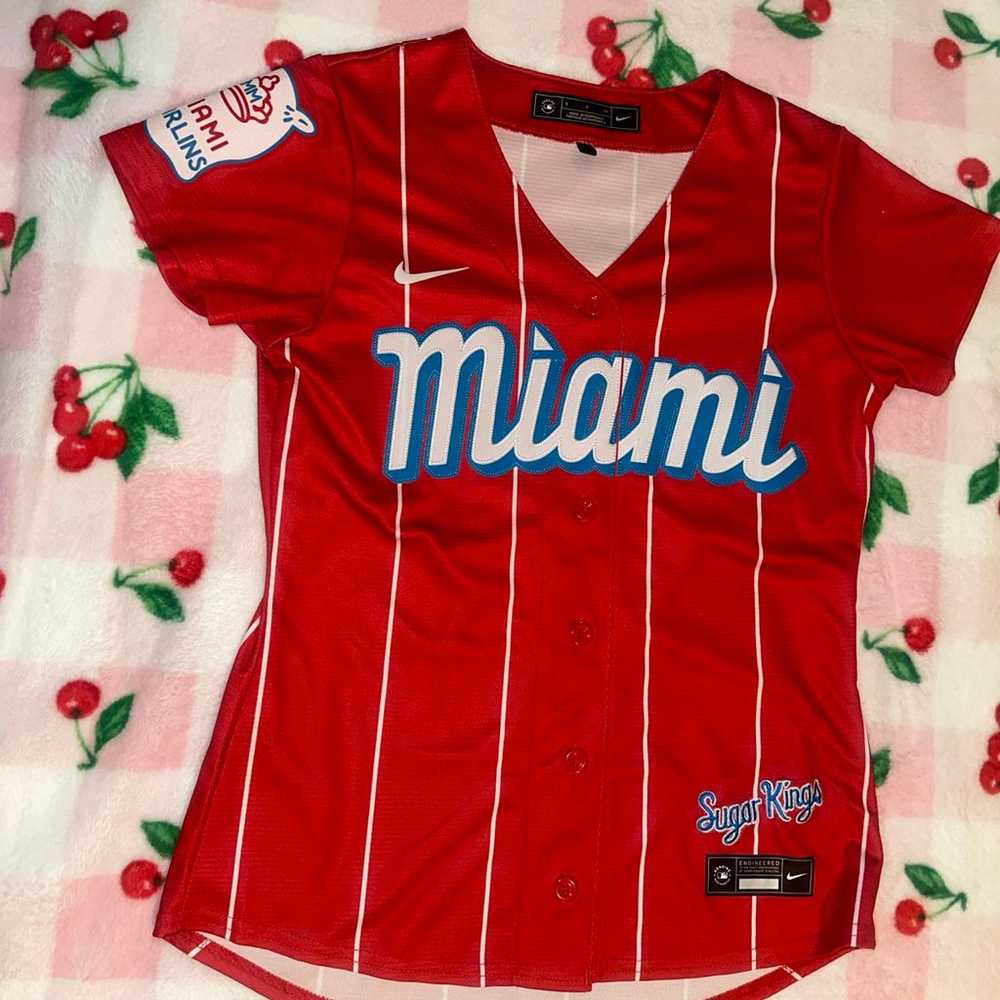 Miami marlin baseball jersey - image 5