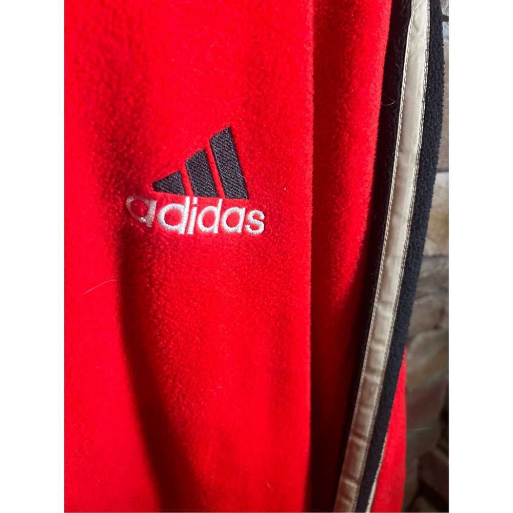 Adidas Men’s XL – Adidas fleece vintage 1990s Qua… - image 2