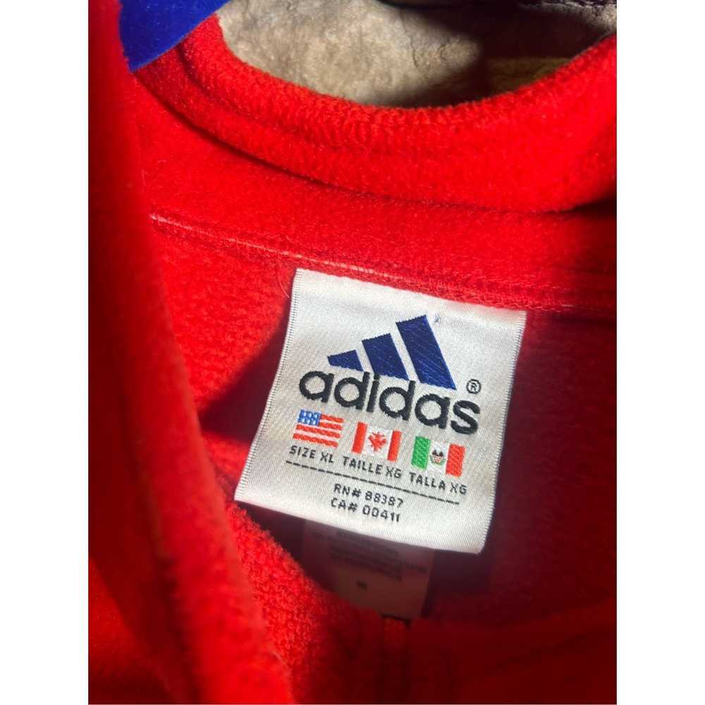 Adidas Men’s XL – Adidas fleece vintage 1990s Qua… - image 3