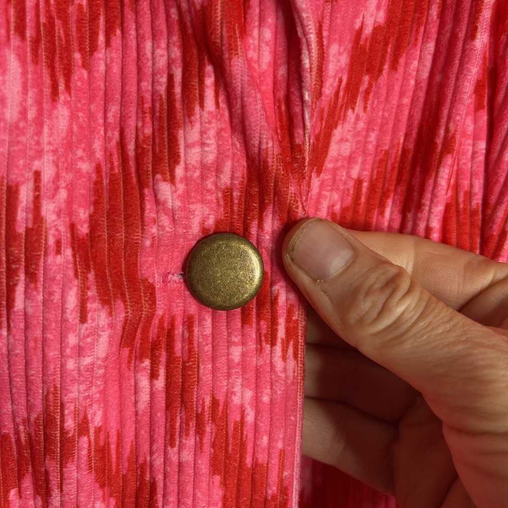 Savanna Jane Large Blazer Shacket Pink Corduroy P… - image 4