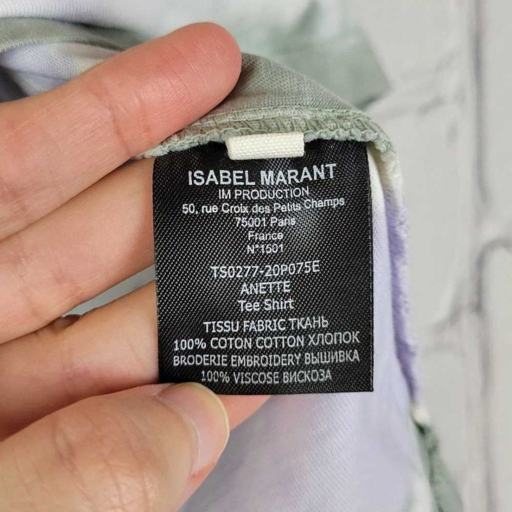 Isabel Marant Etoile Anette lilac purple green ti… - image 9