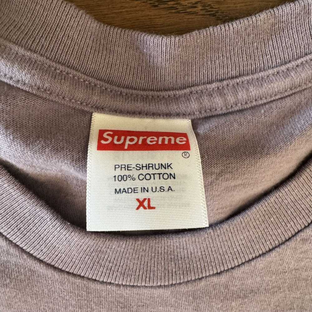 Supreme Supreme purple tee - image 2