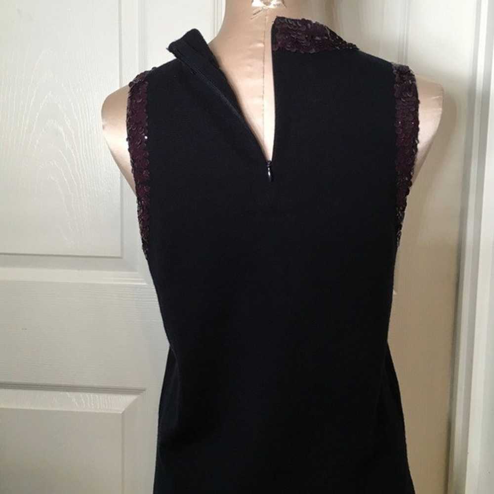 J. Crew Sequins Wool Blend Sleeveless Top - image 9