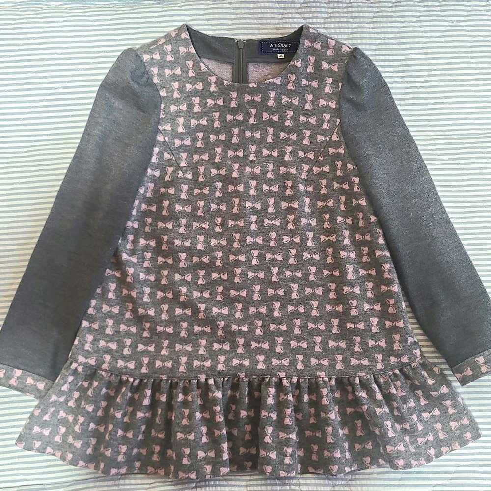 【Price Reduced】M'S GRACY Ribbon Pattern Tunic 38,… - image 1