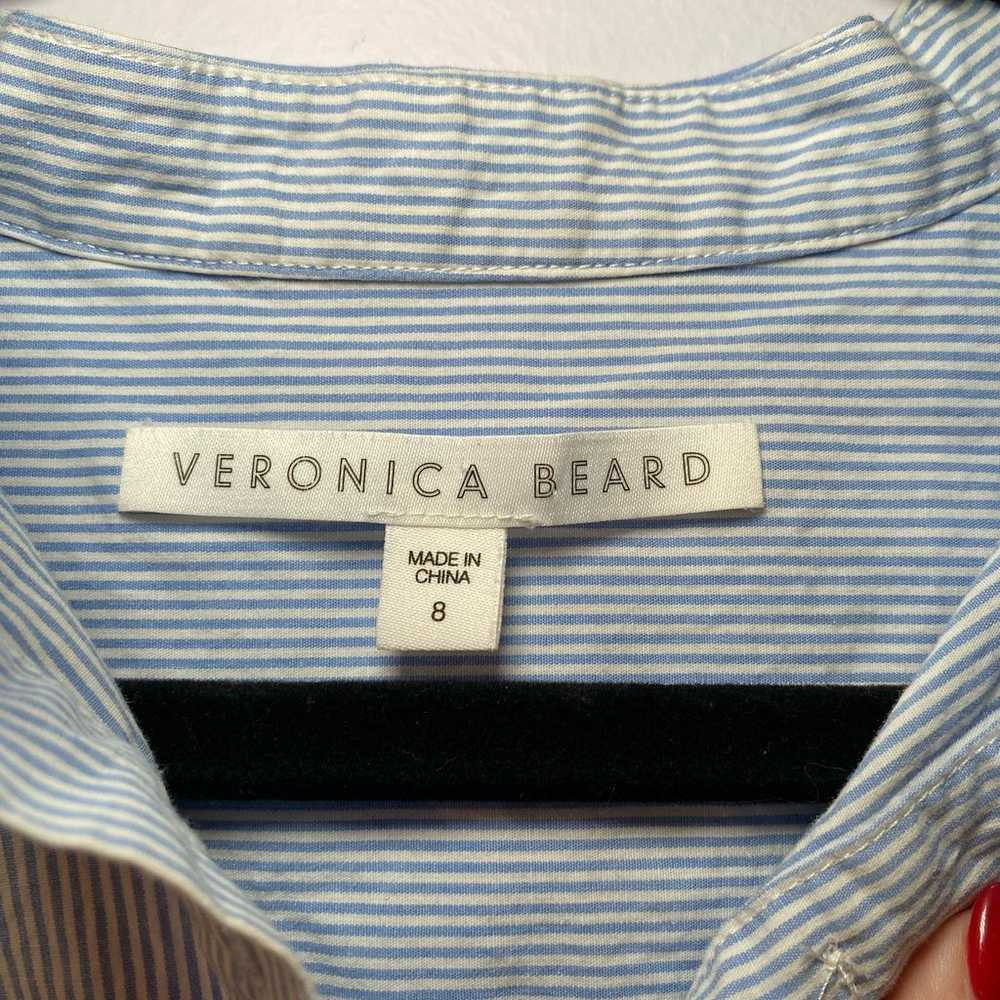 Veronica Beard Women's size 8 Blue White Stripe G… - image 3