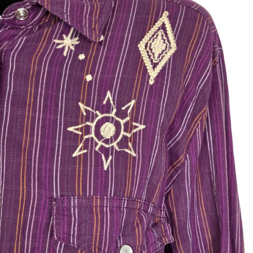 Johnny Was Pearl Snap Button Up - image 4