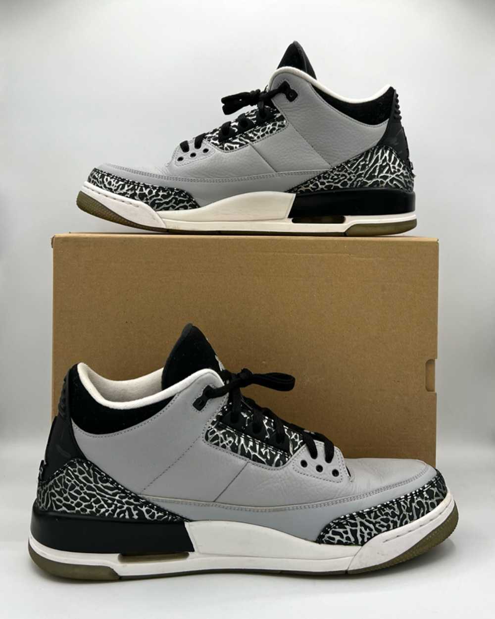 Air Jordan 3 Retro Wolf Grey Size 14 Pre-Owned - image 2