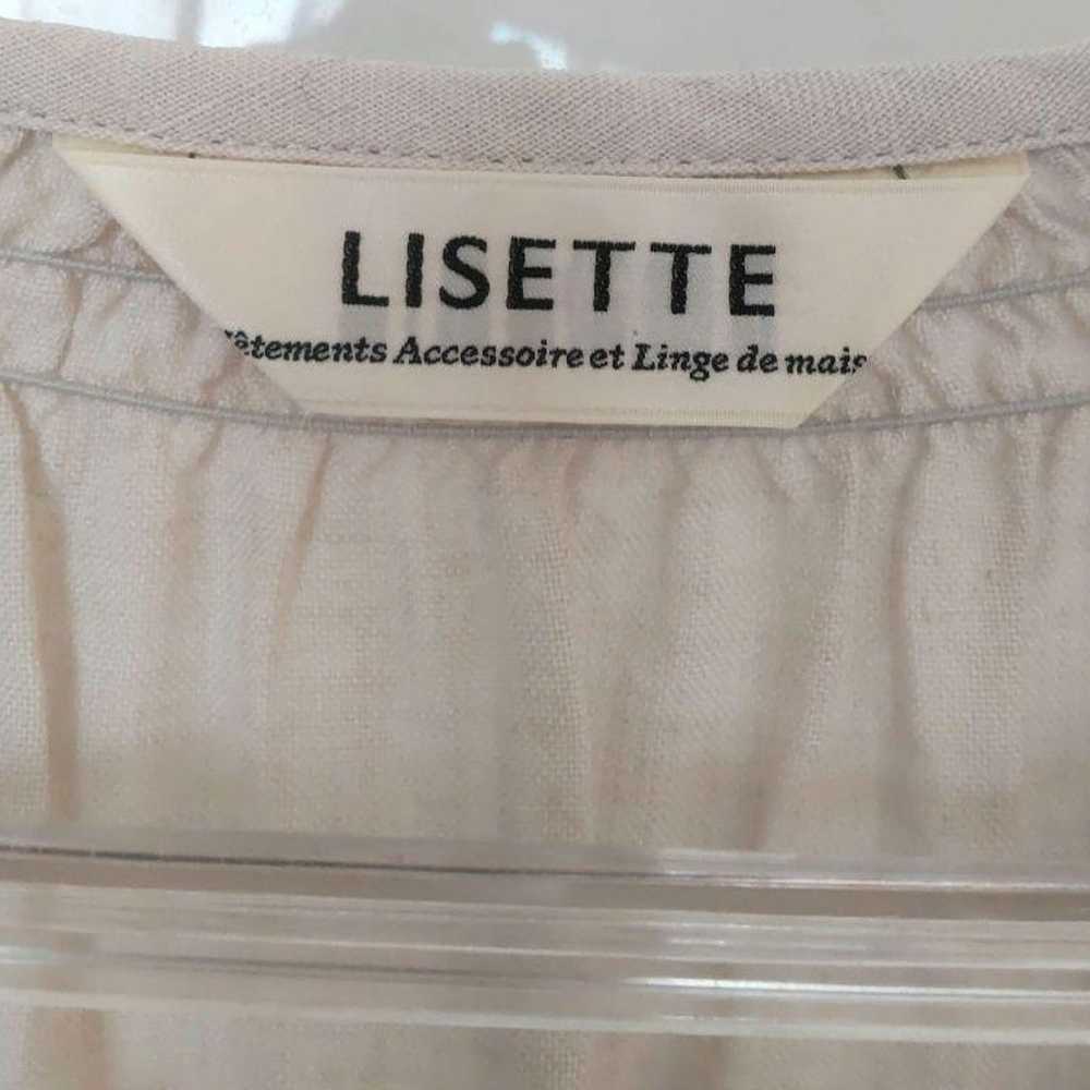 Excellent condition LISSETA Linen Blouse 100% lin… - image 3