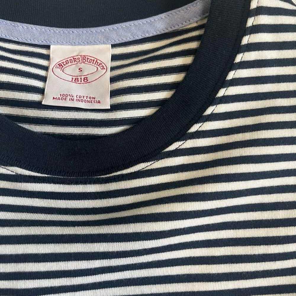 Brooks Brothers Border T-shirt. - image 2