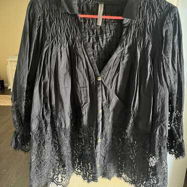 Anthropologie lace shirt