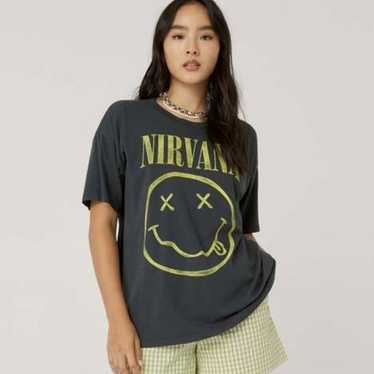 Daydreamer Nirvana Smiley Merch Tee - Small