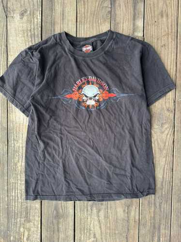 y2k tribal harley tee