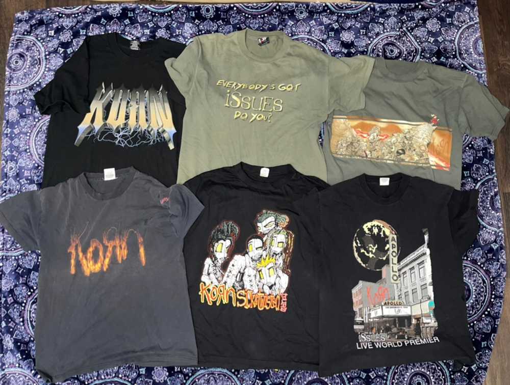 Vintage bundle Korn shirts - image 3