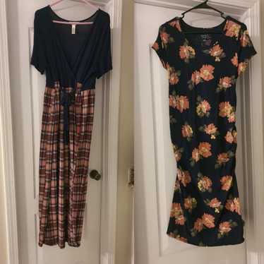 Maternity dresses and shirts bundle