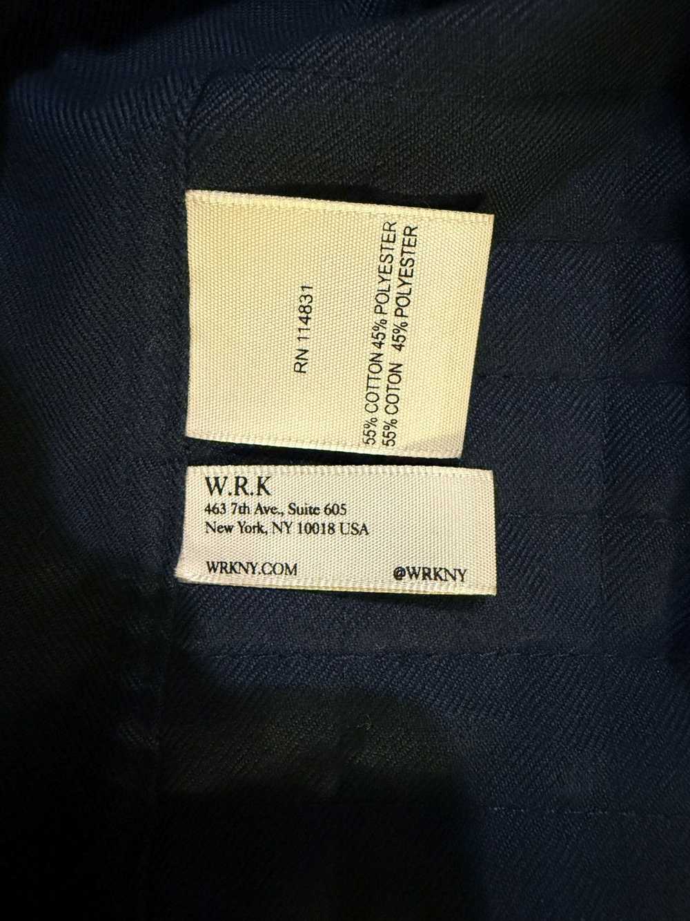 W.R.K. WRK Work Rest Karma Clothing Quilted Snap … - image 8