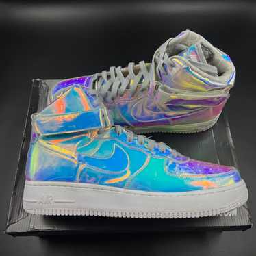 SZ 11 Nike Air Force 1 High Iridescent iD (2015) - image 1