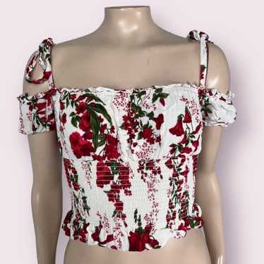 Reformation hotsell Nadja Floral top