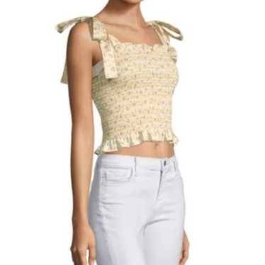 White blouse cold shoulder small - image 1