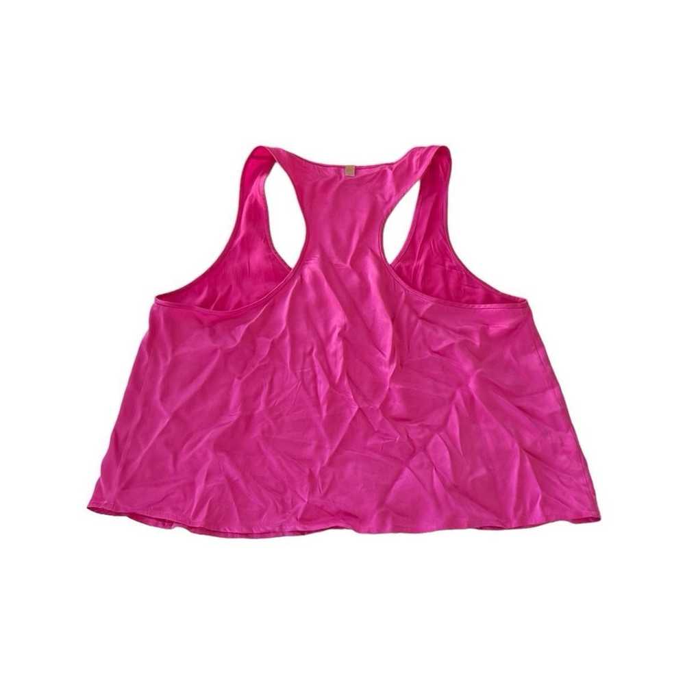 Lunya Good In Bed Hot Pink Racerback Washable Sil… - image 6