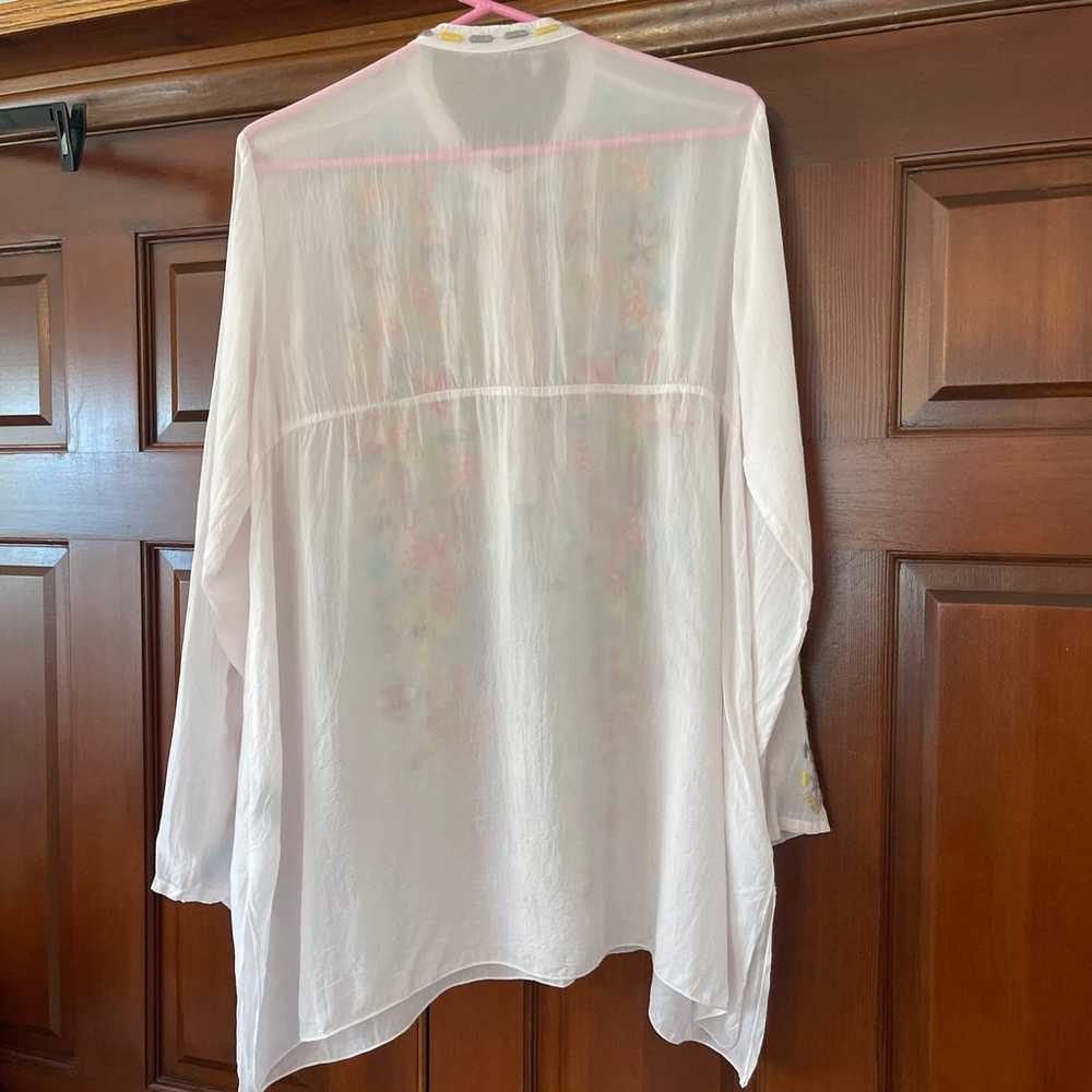 Johnny Was Nikki Tunic size M - image 7